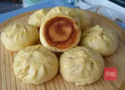 Illustration of how to make pumpkin noodle buns 15