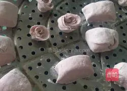 Illustration of how to make purple sweet potato buns 3