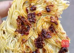 Illustration of how to make ham sausage thin pancake 11