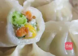 Illustration of how to make crystal dumplings 11