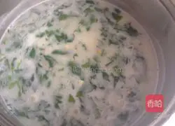 Illustration of making noodles with flour paste 13