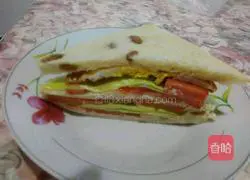 How to make egg and ham sandwiches Illustration 17