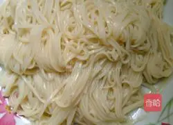 Illustration of how to make noodles 10