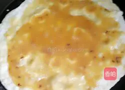Illustration of how to make rolled egg pancakes 4