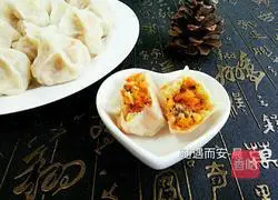 Illustration of how to make carrot and tofu dumplings 21