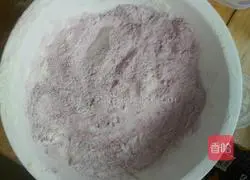 Illustration of how to make purple sweet potato rose buns 2