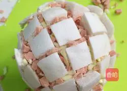 Illustration of how to make crispy cheese steamed buns 5