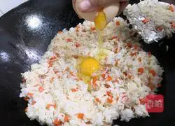 Simple version of egg fried rice recipe 2
