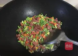 Pangpang Illustration of how to make fragrant fried rice 2