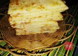 Illustration of how to make scallion pancakes 16