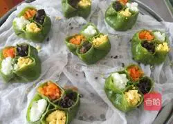 Illustration of how to make Sixi dumplings 15