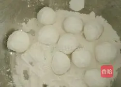 Illustration of how to make glutinous rice balls stuffed with bean paste 6