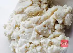 Illustration of how to make bean dregs cake 1