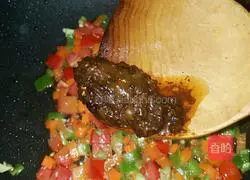 Illustration of how to make colorful fried rice 4