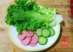  Illustration of how to make ham sandwich 1