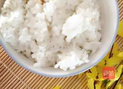 Colorful Beautiful Egg Fried Rice Recipe Illustration 1