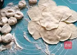 Illustration of how to make pork and potato dumplings 3