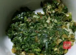 Illustration of how to make egg dumplings 1