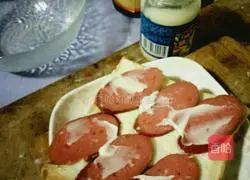 Illustration of how to make a sandwich 3