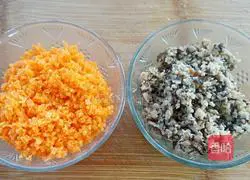 Illustration of how to make mushroom bun stuffing 8