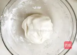 Illustration of how to make sesame red bean glutinous rice cake 4