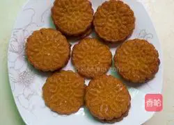 Illustration of how to make fried pumpkin cake 8