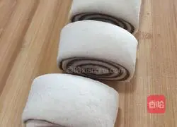 Illustration of how to make two-color steamed buns 15