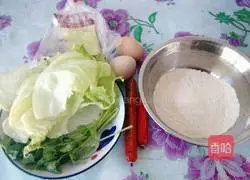 Illustration of how to make homemade pancakes and fruits 1