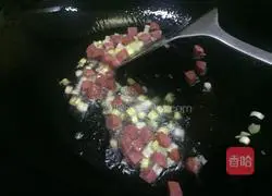 Illustration of how to make fried rice 8