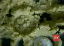 Illustration of how to make mung bean cake 3