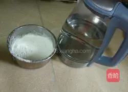 Illustration of how to make hot noodles and scallion pancakes 2