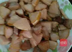 Illustration of how to make fried rice with wasabi stalks 7