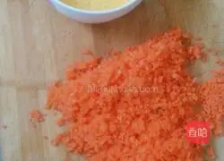 Illustration of how to make carotene stuffed dumplings 3