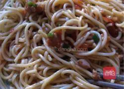 Illustration of how to make tomato noodles 4