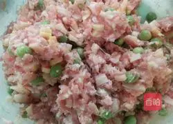 Illustration of how to make Shaomai with dumpling wrapper 3