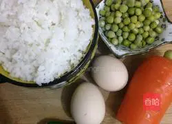 Golden Egg Fried Rice Recipe Illustration 1