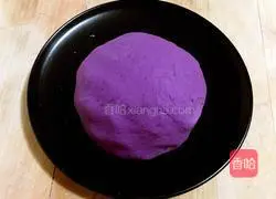 Illustration of how to make purple sweet potato glutinous rice dumplings 7