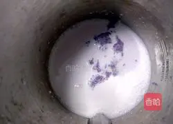 Purple potato milk pancake recipe 4