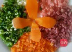 Egg Fried Rice Recipe Illustration 2