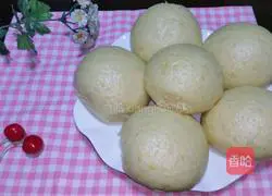 Illustration of how to make sweet potato and oatmeal steamed buns 7