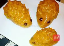 Illustration of how to make pumpkin steamed buns 8