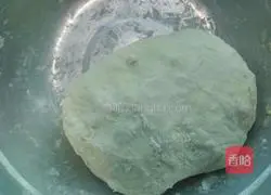 Illustration of making slag sesame cakes 2