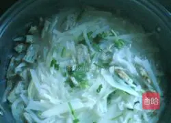 Illustration of how to make fish cakes and white radish 7