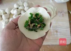 Illustration of how to make dumplings stuffed with pork and chives 10