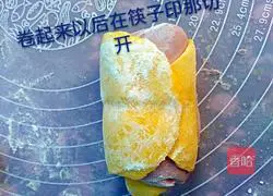 Illustration of how to make rose steamed buns 3