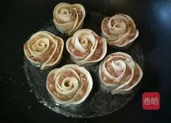Illustration of how to make rose dumplings 8