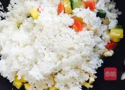 Pineapple Fried Rice Recipe Illustration 10