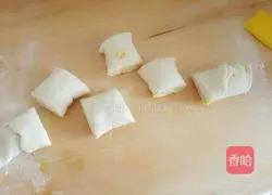 Illustration of how to make black sesame sweet cake 4