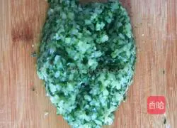 Illustration of how to make cucumber dumplings 5