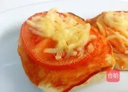 Illustration of how to make cheese and tomato baked steamed buns 9